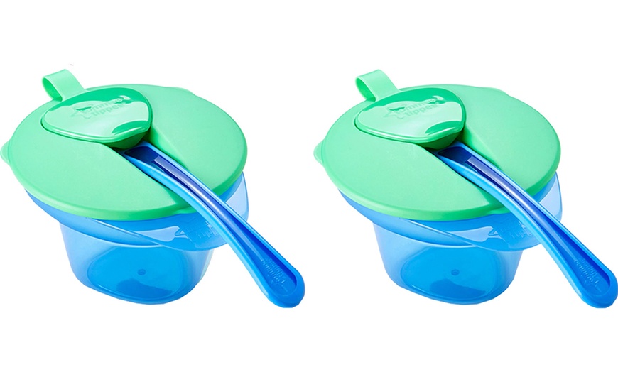 Image 3: Tommee Tippee Two Weaning Bowls