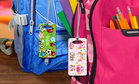 Kids' Personalized Luggage Tags