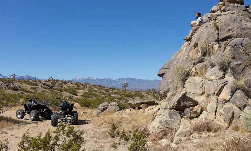 Image 4: Conquer Desert Trails: Enjoy Easy-to-Drive ATV Rentals