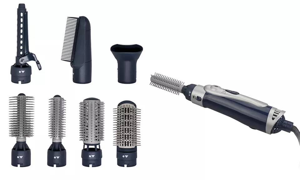 Professional Hair Dryer Kit with Interchangeable Styling Accessories - Primary Image
