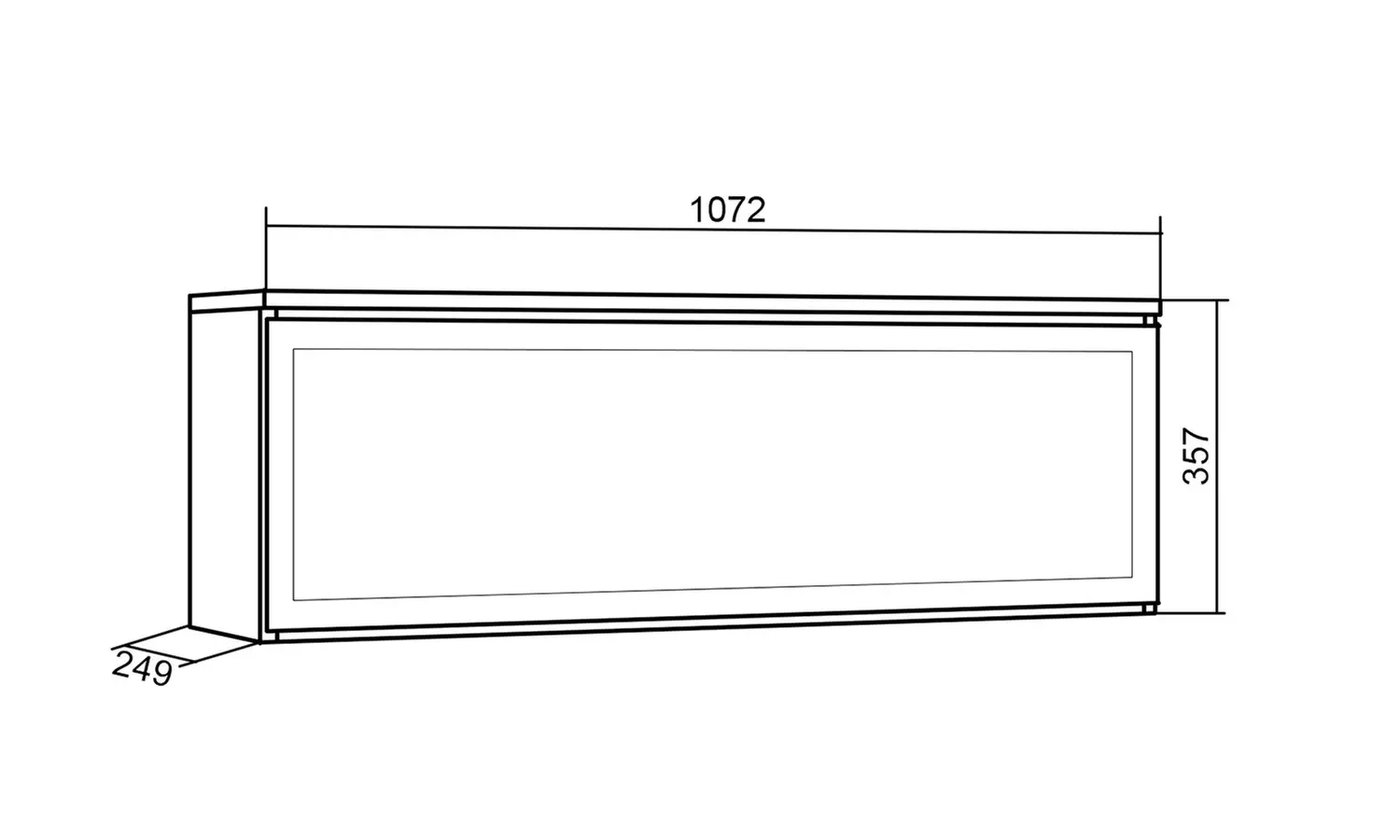 Cheminée décorative "Cozy" à LED