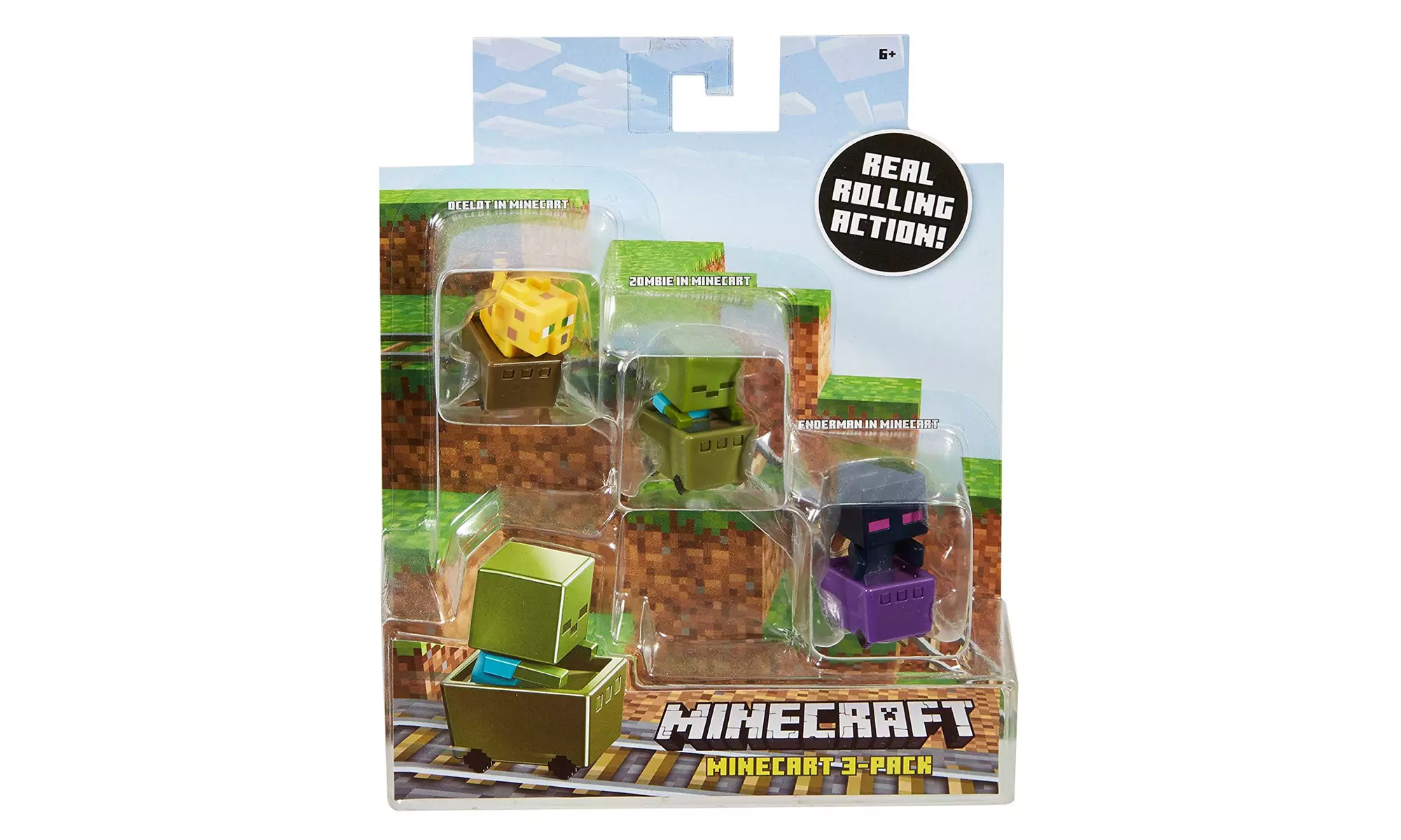 Lot 3 figurines personnages Minecraft - Second Medium