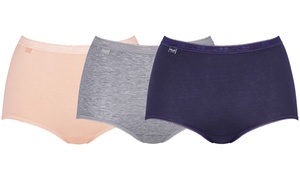 Sloggi Basic+ Maxi Briefs 3-Pack