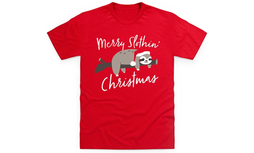 Image 5: Men's Christmas Animals T-Shirt