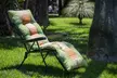 Poltrona sdraio con poggiapiedi da esterno Metal Far, 6 posizioni, con cuscino, con spedizione gratuita - Image 3
