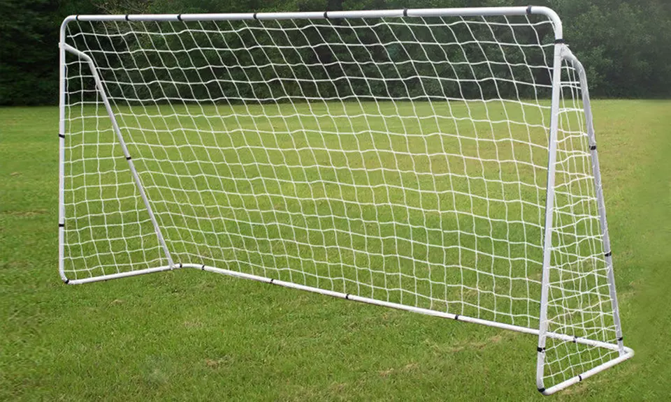 ZENY 12' x 6' Soccer Goal with Net and Anchors - Primary Image
