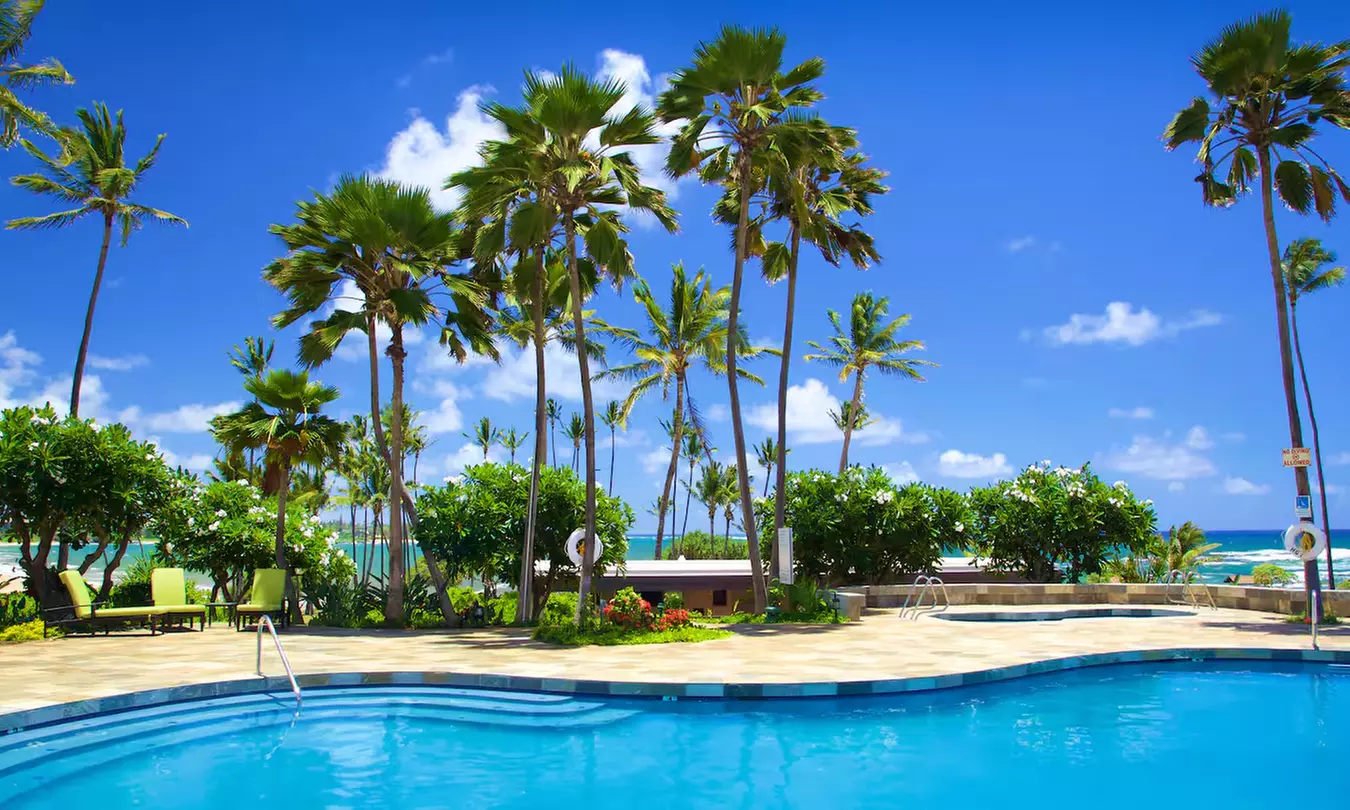 Stunning ocean views overlooking Wailua Bay!