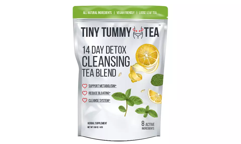 Tiny Tummy Tea Detox Cleansing Tea Blend (14- or 28-Day) - Second Medium