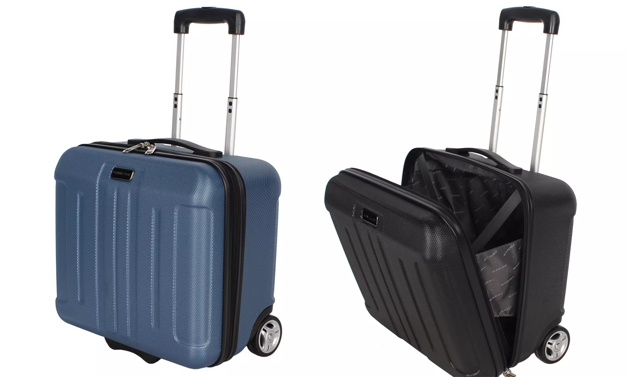 Ciao Lightweight Hardside Underseat Bag Carry-On Luggage - Primary Image
