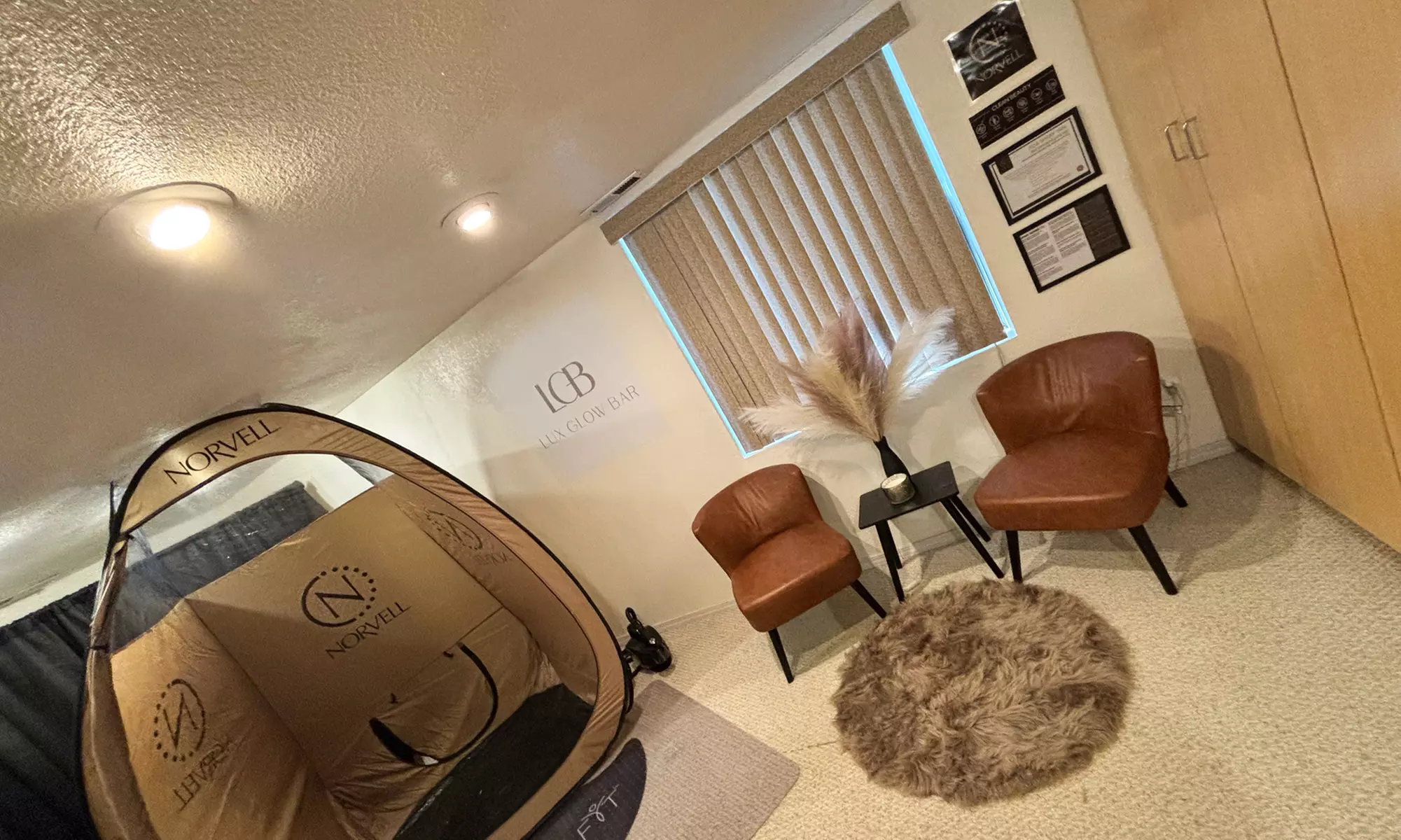 Glow with 1 or 2 Custom Norvell, Rapid Airbrush Spray Tan & More 