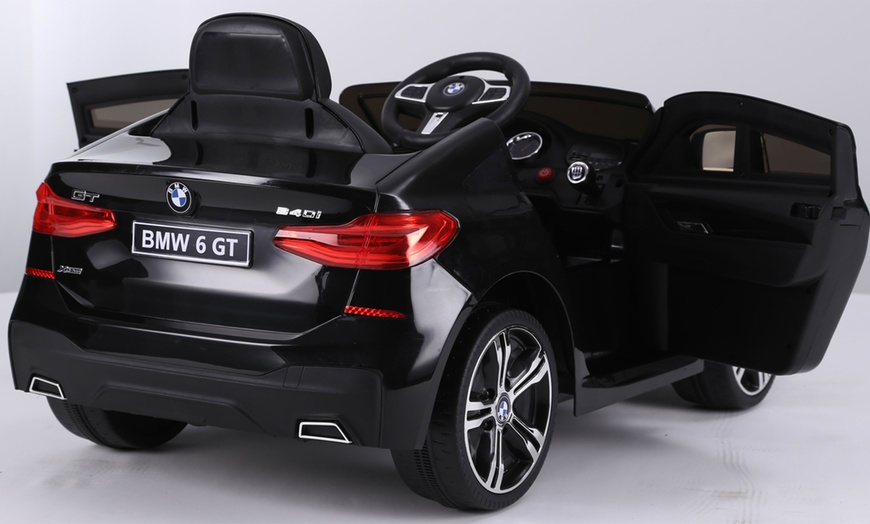 Image 21: BMW 6 GT-Style Kids' Electric Ride-On-Car