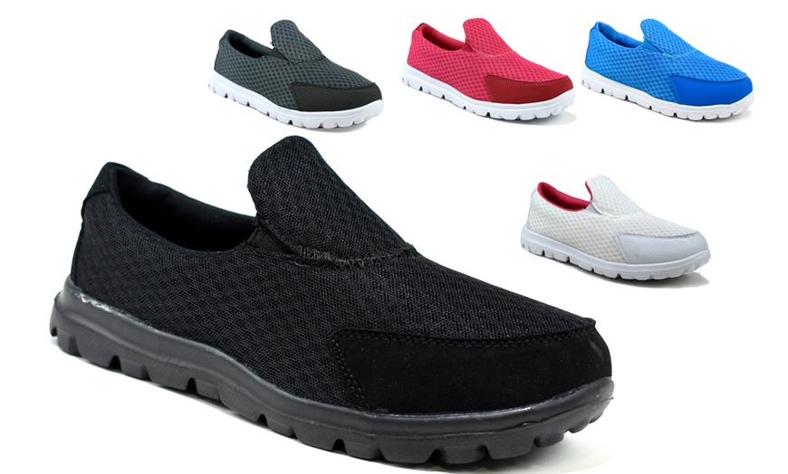 Image 1: Women's Slip-On Trainers