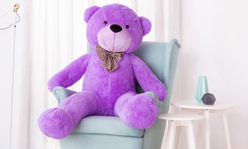 Image 24: Oversized Soft Teddy Bear