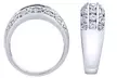 1 CTTW Lab Grown Diamond Channel Set Ring in Silver by Brilliant Diamond - Second Medium
