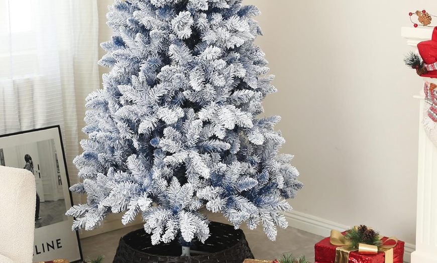 Image 5: 5ft Artificial Christmas Tree with Tips