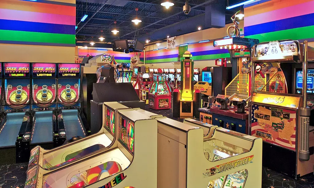 120, 240, or 480 Game-Play Chip Credits at The Coliseum Megaplex (Up to 33% Off) - Primary Image