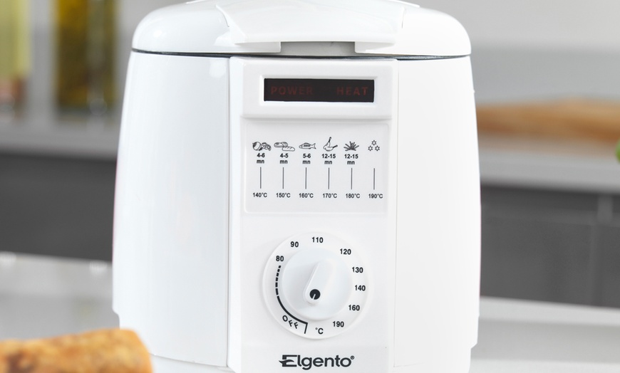 Image 7: Elgento 1L Deep Fryer