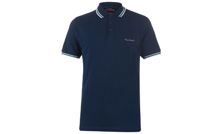 Image 5: Pierre Cardin Men’s Tipped Polo Shirt