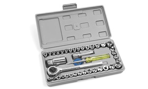 40-Piece Socket Driver Set