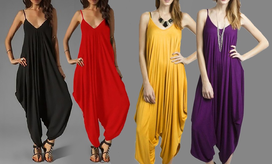 groupon harem jumpsuit