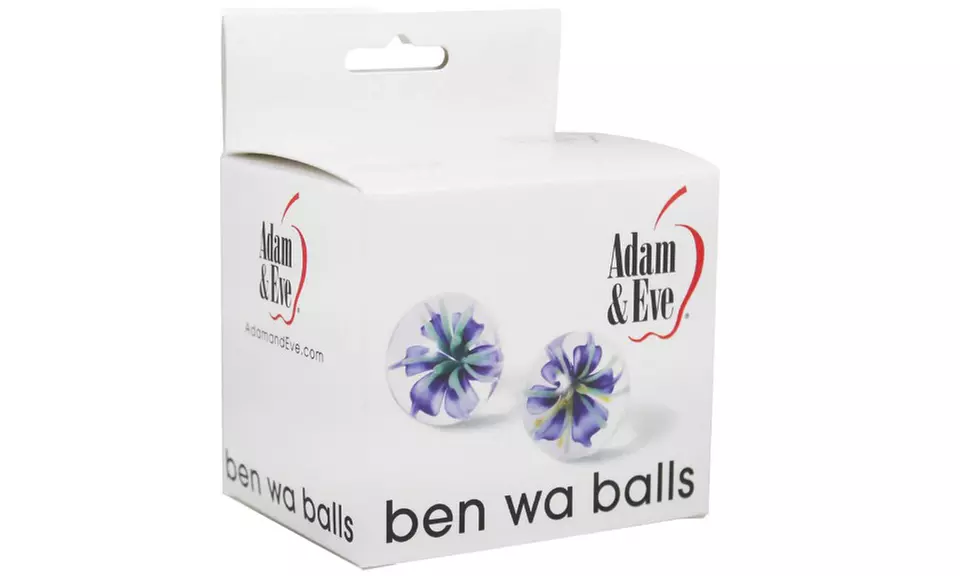 Adam & Eve Glass Ben Wa Balls - Primary Image