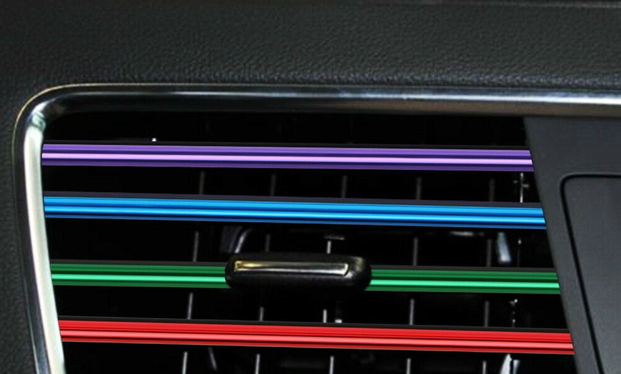 Image 3: Car Outlet Vent Decorative Strips