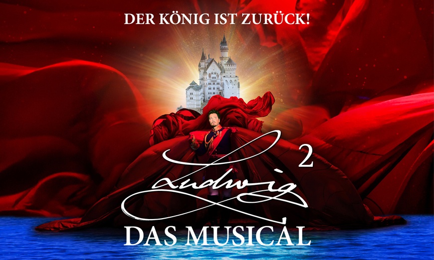 Image 1: „Ludwig² – Das Musical“: 1 Ticket vom 16.05.-19.07.2025