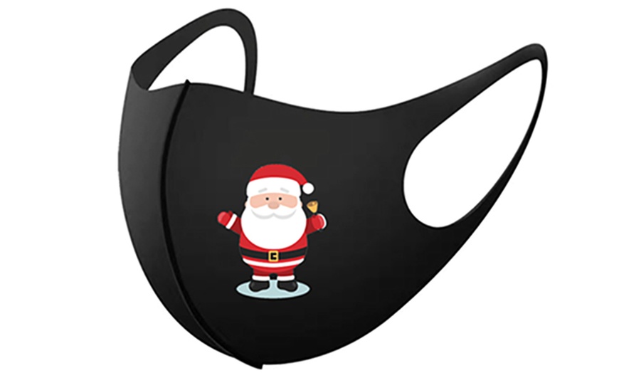 Image 5: Kids' Christmas Face Mask