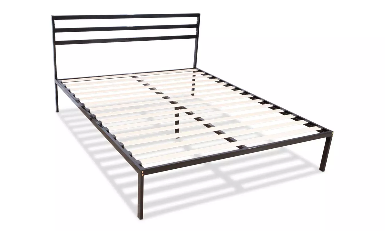 Lit Quiétude en acier avec lattes passives