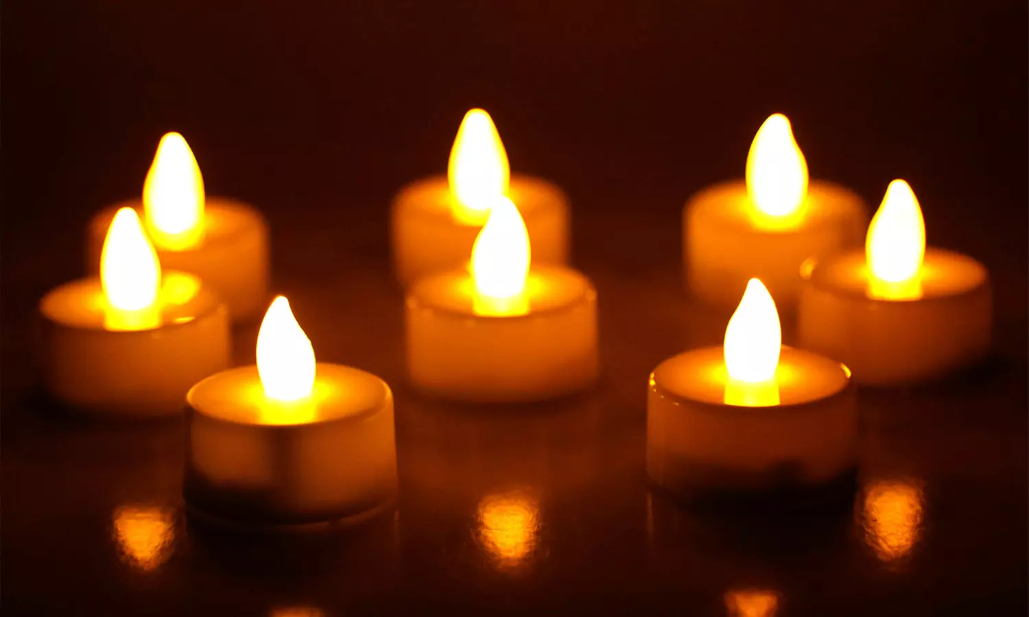 Flameless Candle LED Tea-Light Set (24-Pack) - Second Medium