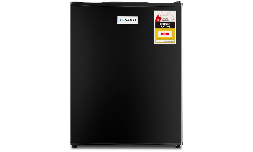 Image 11: Portable or Permanent Bar Black Fridge
