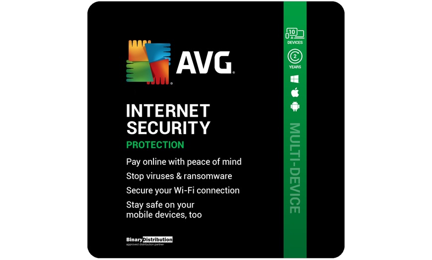 Image 2: AVG Internet Security or Ultimate 2025 10 Devices for 2 or 3 Years