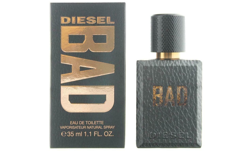 Image 2: One or Two Bottles of Diesel Bad EDT for Him 35ml, 50ml or 100ml