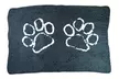 My Doggy Place Ultra-Absorbent Dog Doormat with Paw Design - Second Medium