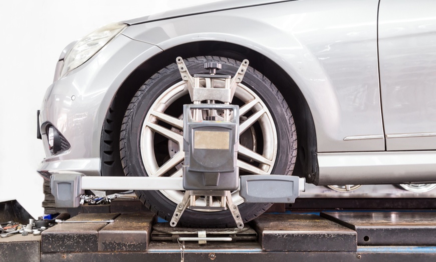 Image 5: Wheel Alignment & Balance Package