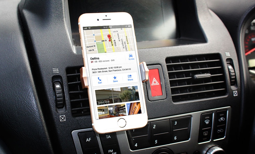 Image 11: Car Vent Smartphone Holder