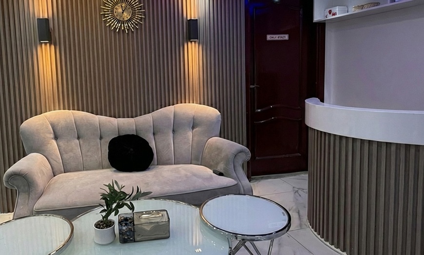 Image 2: Hair Wash + Blow Dry, Moroccan Bath w/ Classic Mani - Pedi and More