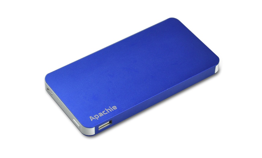 Image 10: Apachie 5200mAh Portable Dual Aluminium Power Bank