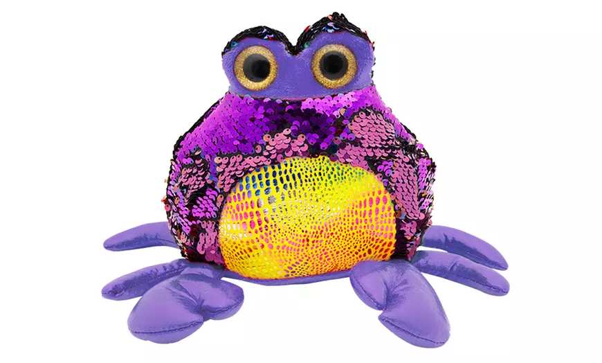 Image 5: Pluche krab-knuffel met glitters