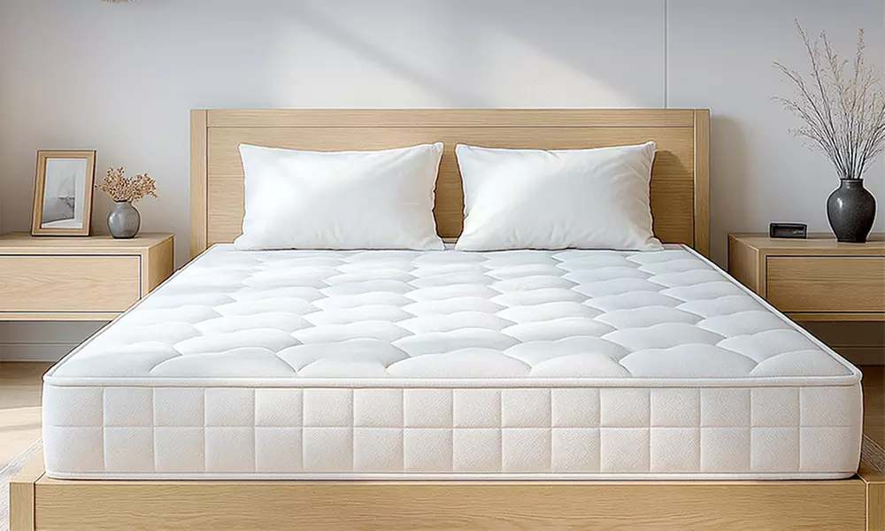 Materasso a molle insacchettate e memory