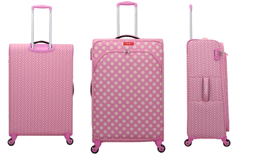 Image 9: Set of Three Suitcases and Vanity