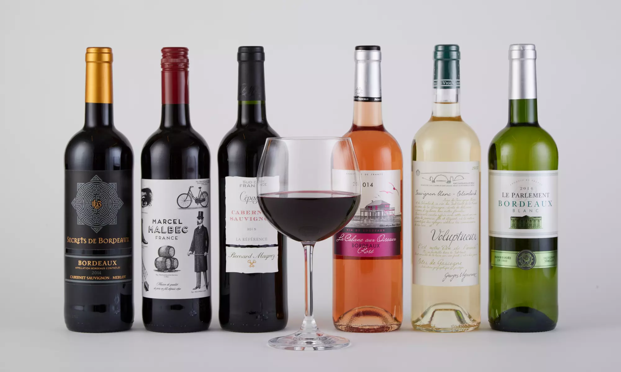 Six-Bottle French Collection Pack from Heartwood & Oak (Up to 63% Off) - Primary Image