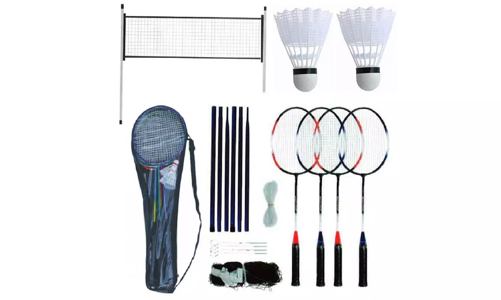 Four-Player Badminton Set - Primary Image