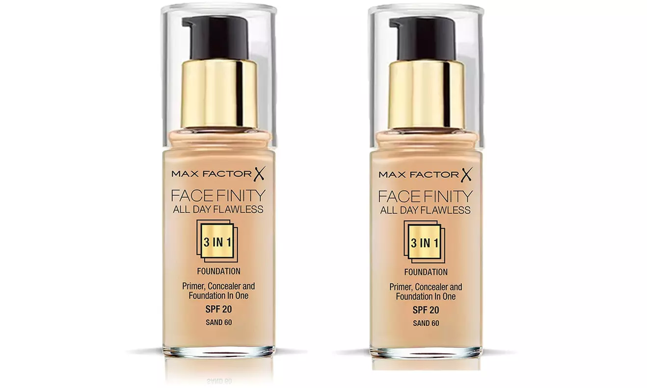 2 o 3 fondotinta Max Factor Face Finity