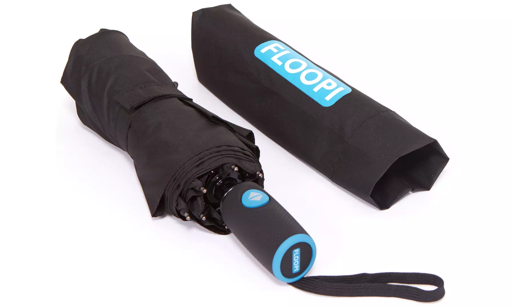 Floopi Windproof Automatic Travel Umbrella with Teflon Water Repellent Coating - Primary Image