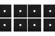 Lot de 4 ou 8 protections de plaque de cuisson réutilisables et antiadhésives - Second Medium