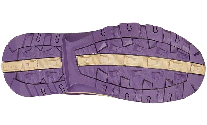 Image 3: Waterproof Ankle Boots - Purple