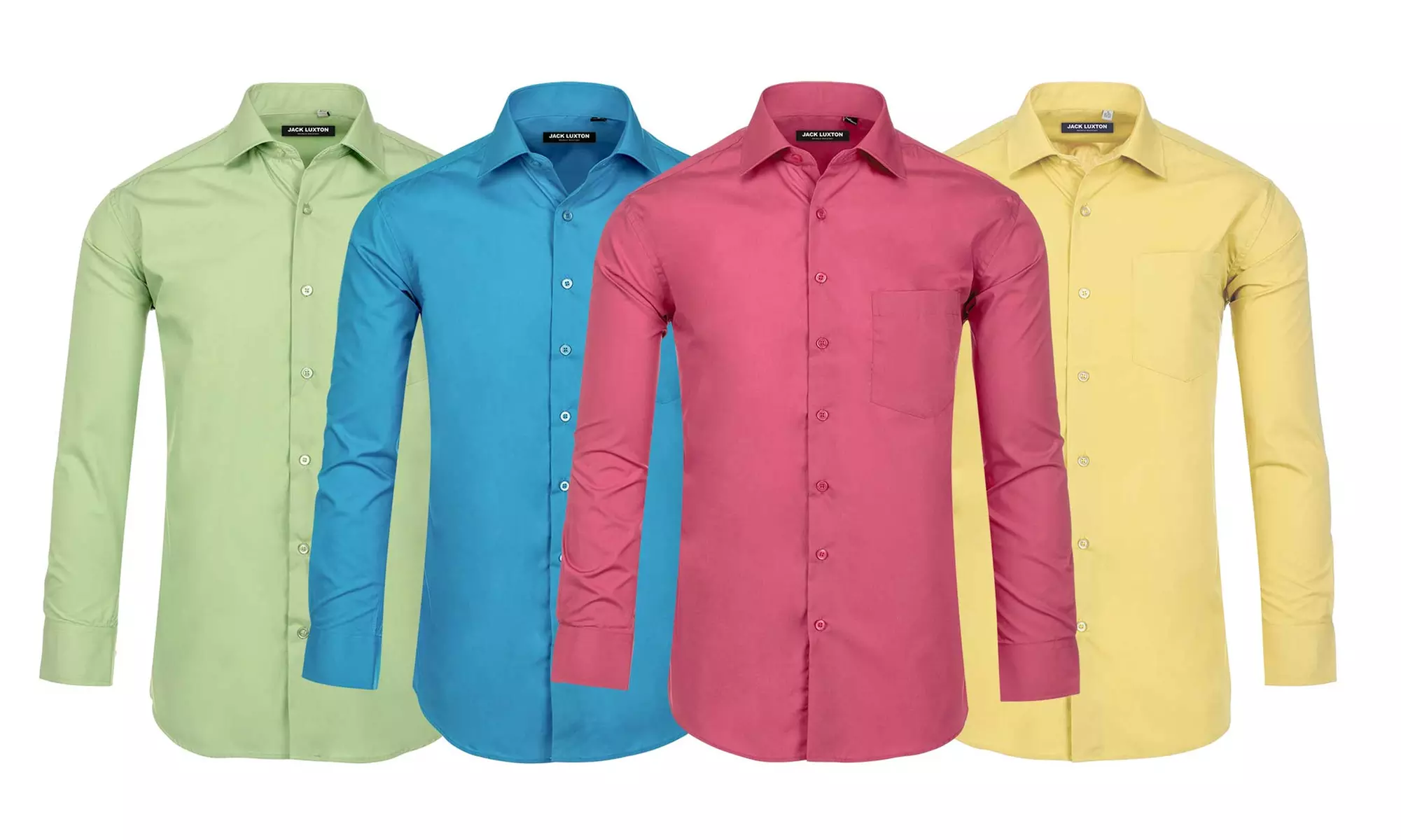 Jack Luxton Men's Classic Fit Wrinkle-Resistant Dress Shirt - Primary Image