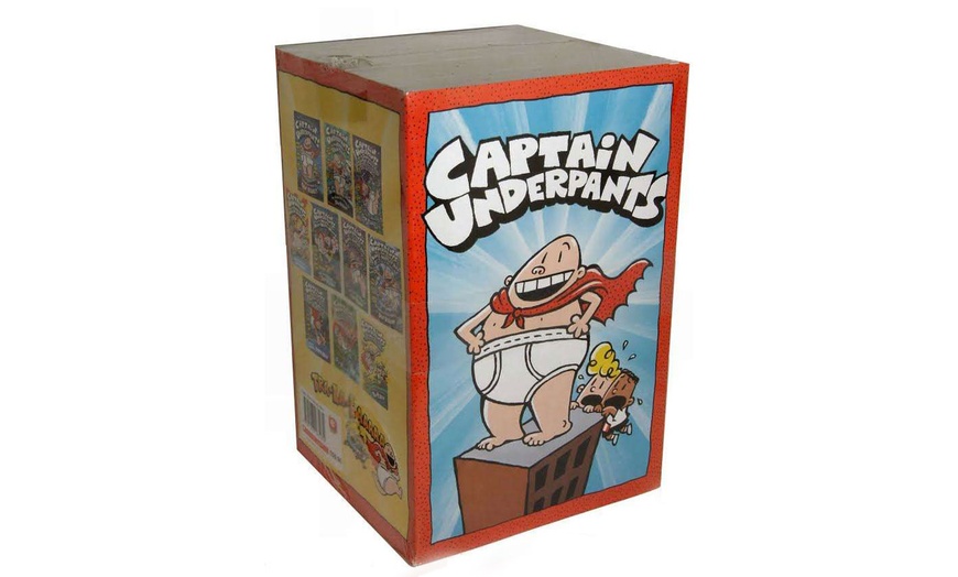 Image 1: Captain Underpants 10-Book Set