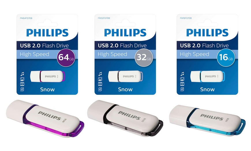 Image 1: Philips USB-sticks